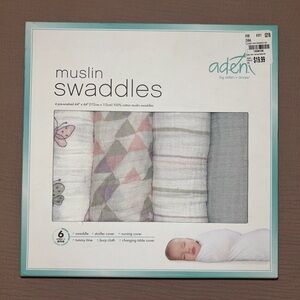 Aden + Anias muslin swaddles